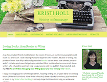 Tablet Screenshot of kristiholl.com